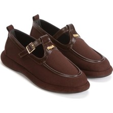 Punto 547861 Süet Loafer Günlük Kadın Ayakkabı