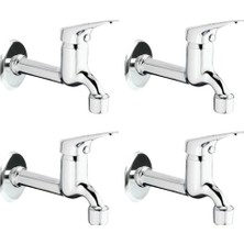 TeknoKapsül 4lü Aç Kapa Mix Lavabo Musluk Wc Lavabo Uzun Musluk Perlatörlü
