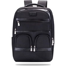 BP-BS200 Business Vıp B2 -Serisi 15.6 Inch Uyumlu Wtx Pro Su Geçirmez Kumaş Laptop Sırt Çantası -Siy