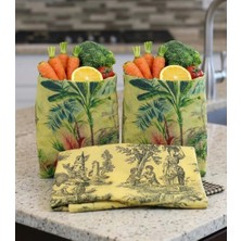 Balmumu Gıda Saklama Bezi (Beeswax Wraps)(35*30 Kese,35*30 Kese,30*30 Bez)