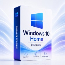 Microsoft Windows 10 Home Dijital Lisans Anahtarı