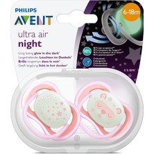 Happy Trend Philips Avent SCF376/22 Emzik, 6-18 Ay, Kırmızı/pembe
