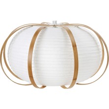 IKEA Modern Beyaz Sarkıt Lamba 67 cm - Şık Ev Ofis Dekoratif Aydınlatma - Modern Tasarım