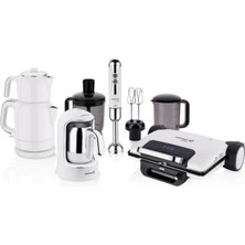 Happy Trend Korkmaz Vanilya 14 Parça Elektro Set