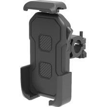 Happy Trend Bisiklet Motosiklet ve Scooter Için Gidon Uyumlu Telefon Tutucu Orjinal Malzeme Yüksek Kalite 360 Derece Dönebilen Universal Modellere Uyumlu Kolay Kurulum ve Kullanım CZ027 (CZ027)