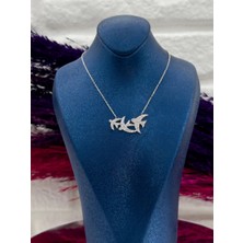 Livora Jewelry 925 Ayar Gümüş 3'li Kırlangıç Popüler Kadın Kolye