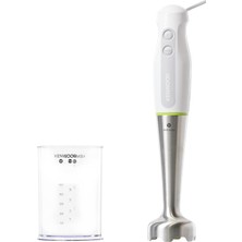 Happy Trend Kenwood Triblade System El Blender Seti HDP106WG - 600 Watt, Paslanmaz Çelik 220V 240 Volt 50hz, Plastik Gövde, Patentli Triblade Teknolojisi, Tek Hız, Artı Turbo, 500 ml Kapasite