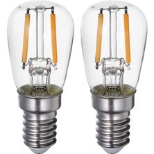 IKEA Modern Siyah LED Ampul - Şık Ev Ofis Dekoratif Aydınlatma - Modern Tasarım