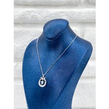 Livora Jewelry 925 Ayar Gümüş Fiyonk Özel Tasarım Kadın Kolye