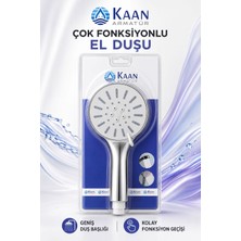 Kaan Çok Fonksiyonlu El Duşu – Geniş Yuvarlak Başlık