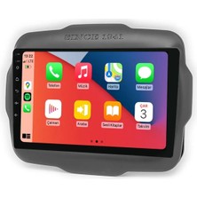 Lovion 6gb Ram 64GB Hafıza QLED AU.121 Jeep Renegade 2014 2018 Android Multimedya