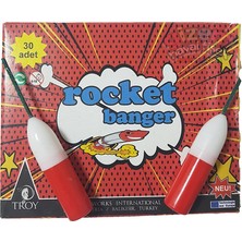Kutlama ve Etkinlik Banger - Troy Fireworks Rocket Banger Ses Seti (5'li Paket)