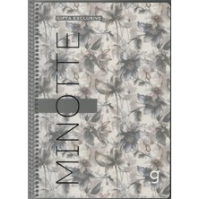 Gıpta Mınotte Spiralli Pp. Kapak A4 80YP. 80GR. Çizgili Defter 8421 - Tekli