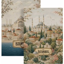 Bazen Defter Ikinci Eski Istanbul Ikili Defter Seti