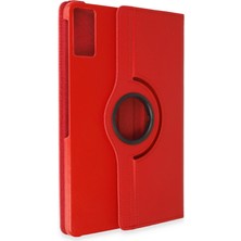 Gees Global Xiaomi Redmi Pad Kılıf 360 Tablet Deri Kılıf - Kırmızı