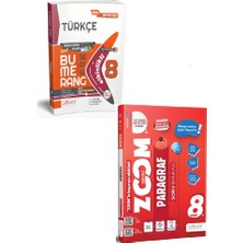 Günay Yayınları 8. Sınıf Bumerang Türkçe Etkinlikli Kitap + Zoom Paragraf Soru Bankası