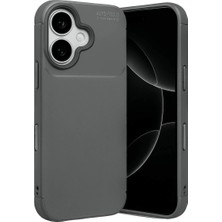 Gees Global Apple Iphone 17 Auto Focus Karbon Kapak - Gri