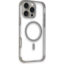 Gees Global Joko Apple Iphone 16 Pro Max Hilton Magsafe Kapak - Titan Gri