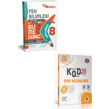 Günay Yayınları 8. Sınıf Bumerang Fen Bilimleri Etkinlikli Kitap + Fi Yayınları Kod 36 Haftalık Deneme