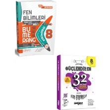 Günay Yayınları 8. Sınıf Bumerang Fen Bilimleri Etkinlikli Kitap + Ankara Yayınları Güçlendiren 32 Haftalık Deneme