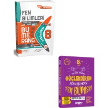 Günay Yayınları 8. Sınıf Bumerang Fen Bilimleri Etkinlikli Kitap + Ankara Yayınları Güçlendiren Soru Bankası