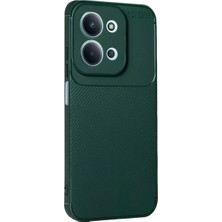 Gees Global Xiaomi Redmi 15C 5g Auto Focus Karbon Kapak - Koyu Yeşil