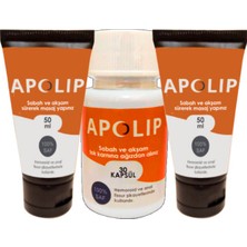 Bezos Apolip 2 Adet Hemeroid Bağsur Kremi 50 ml + Yanında Apolip Bağsur 30LU Caps