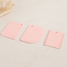 Royaleks Plastik Hamur Kesici ve Kazıyıcı 3'lü Set