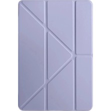 Gees Global Huawei Matepad Pro 12.2 2025 Kalemlikli Mars Tablet Kılıfı - Lila