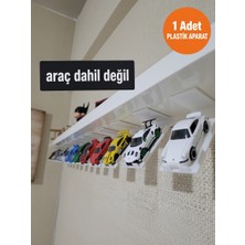 Filkorium3D 1/64 Ölçekli Model Araç Standı – 1 Adet Çift Taraflı Bantlı 3D Baskı Mini Araç Sergileme Standı