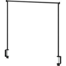 Hobiurun Masa Için Dekorasyon Çubuğu, Siyah, 115/235X116 cm