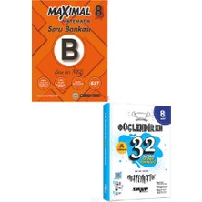 Artı Zeka Yayınları 8. Sınıf Maximal Matematik Soru Bankası (B) + Ankara Yayınları Matematik 32 Haftalık Deneme