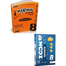 Artı Zeka Yayınları 8. Sınıf Maximal Matematik Fasikül Seti + Günay Yayınları Zoom Matematik Soru Bankası