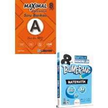 Artı Zeka Yayınları 8. Sınıf Maximal Matematik Soru Bankası (A) + Günay Yayınları Matematik 32 Haftalık Deneme