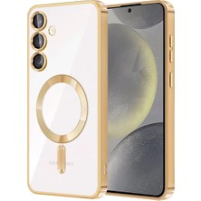 Gees Global Samsung Galaxy A56 Kross Magneticsafe Kapak - Gold