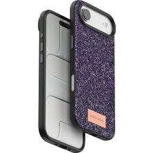 Gees Global Onegif Apple Iphone 17 Air Bright Simli Kapak - Derin Mor