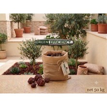 Kırmızı Pomza Taşı 15-25 mm 50 kg -100 kg Volkanik Cüruf Ponza Lava Kırığı - Peyzaj Taşı - Bahçe Dekorasyon Taşı