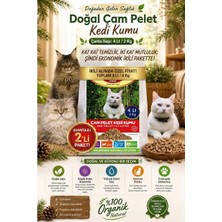 Bonny Nice Doğal Çam Peleti Kedi Kumu 2 kg 4 lt x 2 Paket