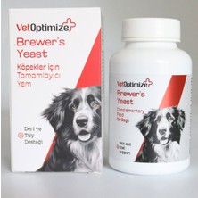 Vetoptimize Brewer's Yeast Köpek Bira Mayası 45 Tablet (Tüy Dökülmesi Önleyici, Biyotin & B-Kompleks)