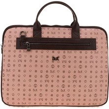Bilik Deri Monogram Unisex Laptop & Evrak Çantası