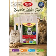 Bonny Nice Doğal Çam Pelet Kedi Kumu 2 kg 4 l x 3 Paket 12 l