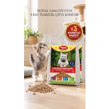 Bonny Nice Doğal Kedi Kumu Çam Pellet 2 Kg 4 Lt (3 Paket)