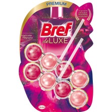 TeknoKapsül Bref Wc Deluxe Manolya Duo Pack 2'li Premium Klozet Temizleme Topları, 1 x 2 Adet, Manolya 2