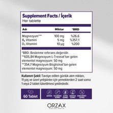 TeknoKapsül Orzax Ocean Extramag Threog 60 Tablet