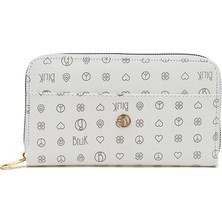 Bilik Deri Monogram Kadın Cüzdan
