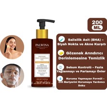 Palwina Salisilik Asitli Yüz Temizleme Jeli 200 ml - Akne & Siyah Nokta Karşıtı Gözenek Sıkılaştırıcı Yüz Yıkama Jeli