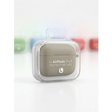 Airpods Pro 3 Uyumlu Silinebilir Içi Kumaş Lüx Kulaklık Kılıfı