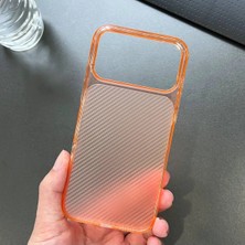 Iphone 17 Pro Max Sert Sararmaz Karbon Pc Mika Kılıf Arka Kapak Sararmayan Telefon Kılıfı
