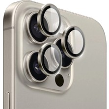 Iphone 16 Pro Max Uyumlu Kamera Koruyucu Lens 16 Pro Max Lens Kamera Koruyucu Silver