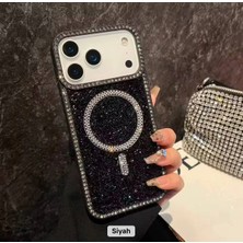 Iphone 17 Pro Max Uyumlu Taşlı Lucca Premium Kılıf
